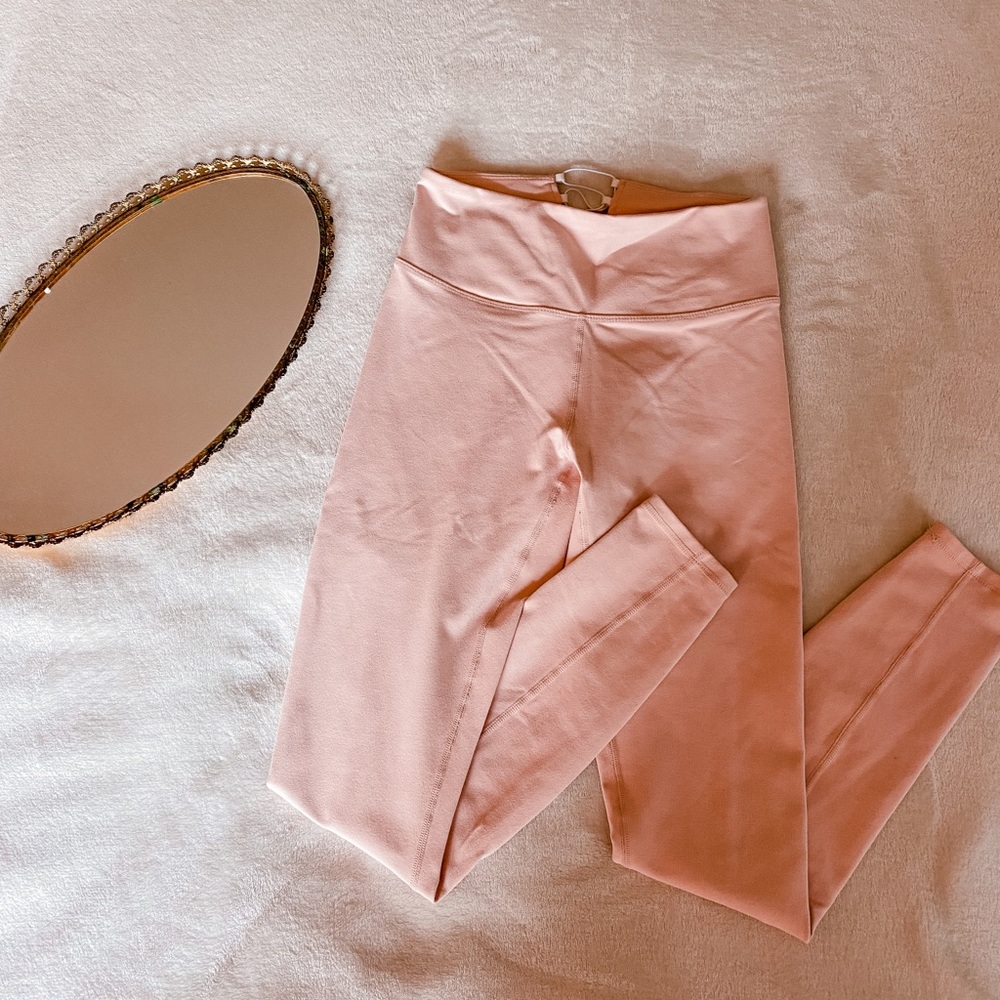 Light Pink Fabletics Leggings
